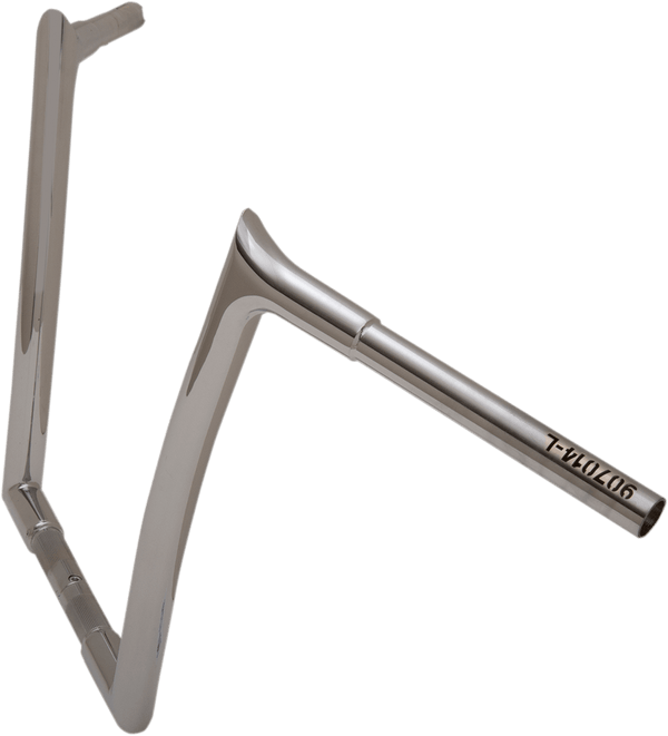 Fat Baggers, Inc. 907014 1-1/4in. EZ Install Pointed Top Handlebars - Chrome - sxspowersports