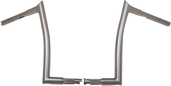 Fat Baggers, Inc. 907014 1-1/4in. EZ Install Pointed Top Handlebars - Chrome - sxspowersports