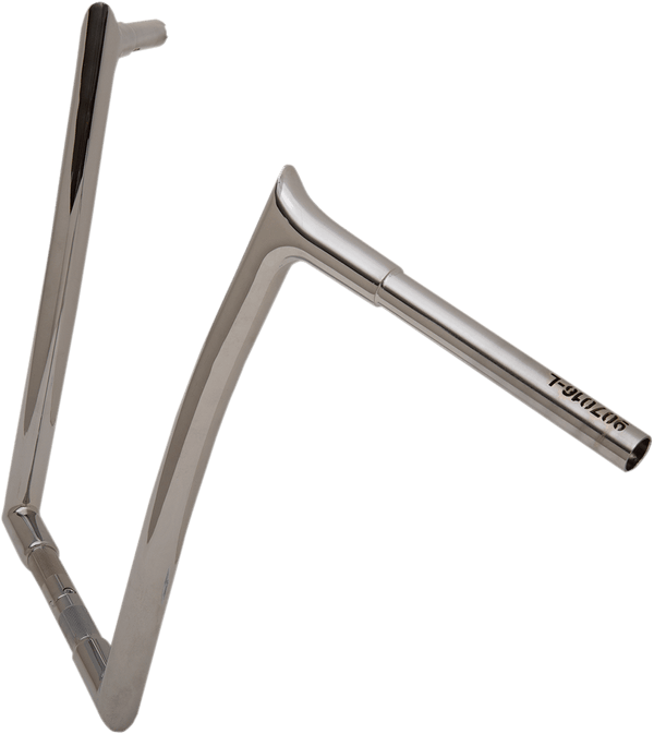Fat Baggers, Inc. 907016 1-1/4in. EZ Install Pointed Top Handlebars - Chrome - sxspowersports