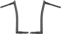 Fat Baggers, Inc. 907016-B 1-1/4in. EZ Install Pointed Top Handlebars - Gloss Black - sxspowersports