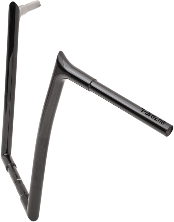 Fat Baggers, Inc. 907016-B 1-1/4in. EZ Install Pointed Top Handlebars - Gloss Black - sxspowersports