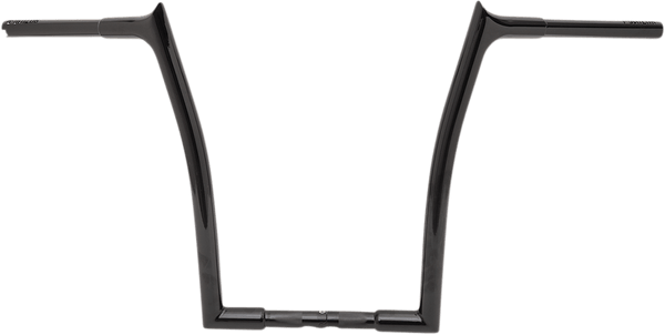 Fat Baggers, Inc. 907016-B 1-1/4in. EZ Install Pointed Top Handlebars - Gloss Black - sxspowersports