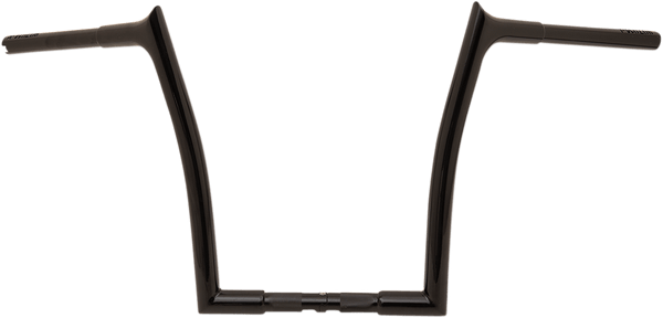 Fat Baggers, Inc. 907016-B 1-1/4in. EZ Install Pointed Top Handlebars - Gloss Black - sxspowersports