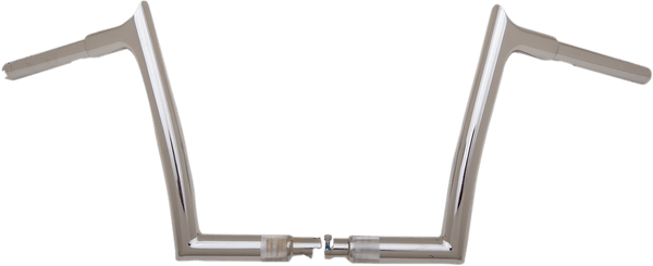 Fat Baggers, Inc. 908010 1-1/4in. EZ Install Pointed Top Handlebars - Chrome - sxspowersports