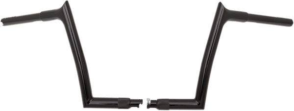 Fat Baggers, Inc. 908010-B 1-1/4in. EZ Install Pointed Top Handlebars - Gloss Black - sxspowersports