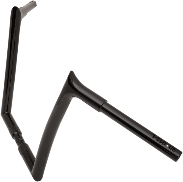 Fat Baggers, Inc. 908012-B 1-1/4in. EZ Install Pointed Top Handlebars - Gloss Black - sxspowersports