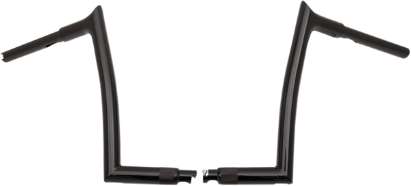 Fat Baggers, Inc. 908012-B 1-1/4in. EZ Install Pointed Top Handlebars - Gloss Black - sxspowersports