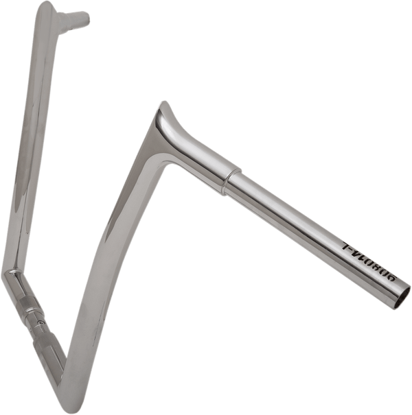 Fat Baggers, Inc. 908014 1-1/4in. EZ Install Pointed Top Handlebars - Chrome - sxspowersports