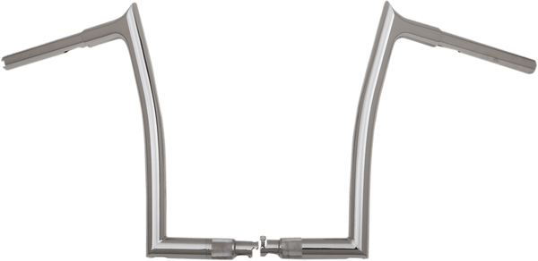 Fat Baggers, Inc. 908014 1-1/4in. EZ Install Pointed Top Handlebars - Chrome - sxspowersports