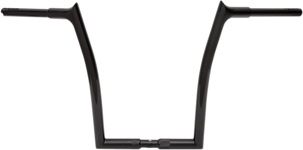 Fat Baggers, Inc. 908016-B 1-1/4in. EZ Install Pointed Top Handlebars - Gloss Black - sxspowersports