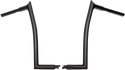 Fat Baggers, Inc. 908016-B 1-1/4in. EZ Install Pointed Top Handlebars - Gloss Black - sxspowersports