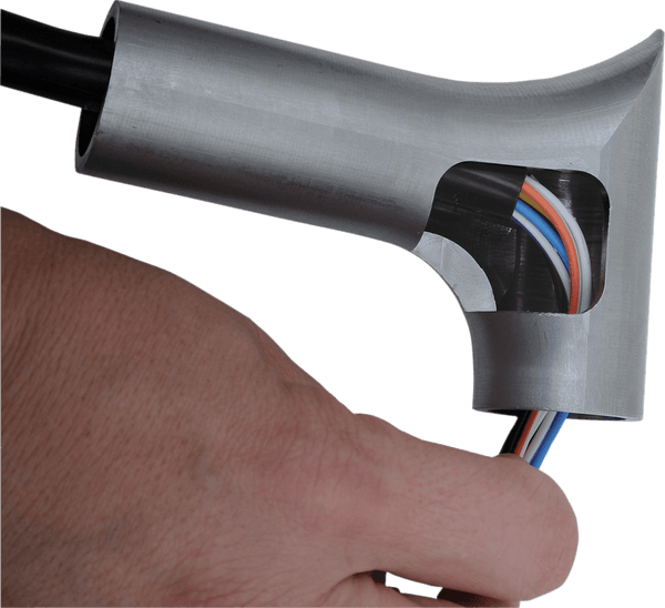 Fat Baggers, Inc. 909212 1-1/4in. EZ Install Handlebar Kit with Pointed Top Handlebars - Chrome - sxspowersports