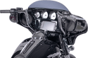 Fat Baggers, Inc. 909212 1-1/4in. EZ Install Handlebar Kit with Pointed Top Handlebars - Chrome - sxspowersports