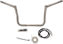 Fat Baggers, Inc. 909212 1-1/4in. EZ Install Handlebar Kit with Pointed Top Handlebars - Chrome - sxspowersports
