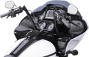 Fat Baggers, Inc. 909314-B 1-1/4in. EZ Install Handlebar Kit with Pointed Top Handlebars - Gloss Black - sxspowersports