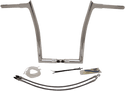 Fat Baggers, Inc. 909316 1-1/4in. EZ Install Handlebar Kit with Pointed Top Handlebars - Chrome - sxspowersports