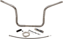 Fat Baggers, Inc. 909412 1-1/4in. EZ Install Handlebar Kit with Round Top Handlebars - Chrome - sxspowersports