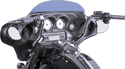 Fat Baggers, Inc. 909514 1-1/4in. EZ Install Handlebar Kit with Round Top Handlebars - Chrome - sxspowersports