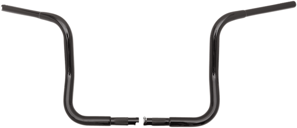 Fat Baggers, Inc. 909516-B 1-1/4in. EZ Install Handlebar Kit with Round Top Handlebars - Gloss Black - sxspowersports