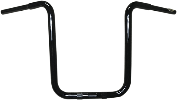 Flanders 652-58796 1-1/4in. Gordo Glide Ape Hanger Handlebar - Black - sxspowersports