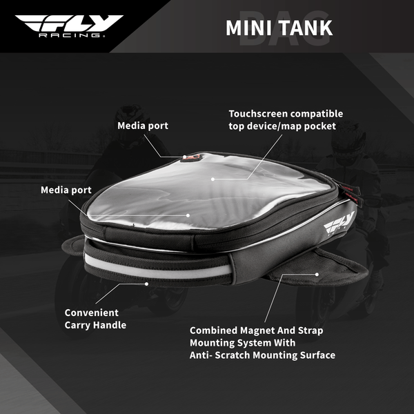 FLY RACING #6245 479-10~110 Mini Tank Bag - sxspowersports