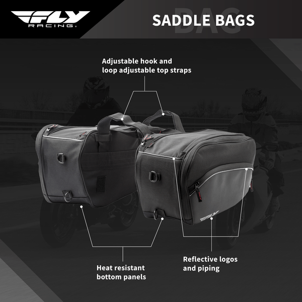 FLY RACING #6245 479-10~400 Saddle Bags - sxspowersports