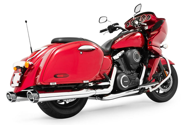 FREEDOM MK00009 Dual System w/4" Racing Muffler - sxspowersports