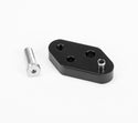 Freedom Performance AC00105 Passenger Peg Mount for use with Sharp Curve Radius Exhaust System - Black - sxspowersports