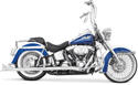 Freedom Performance HD00202 Sharktail Signature True Dual Exhaust System - 32in. Chrome Muffler - Chrome Tips - sxspowersports