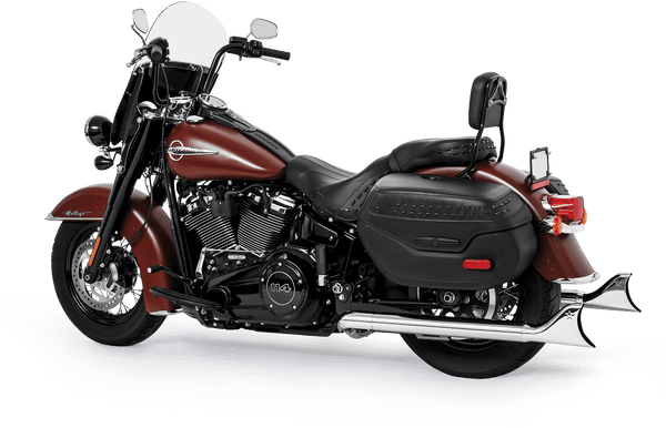 Freedom Performance HD00202 Sharktail Signature True Dual Exhaust System - 32in. Chrome Muffler - Chrome Tips - sxspowersports