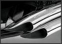 Freedom Performance HD00258 Sharp Curve Radius Exhaust System - Chrome - sxspowersports