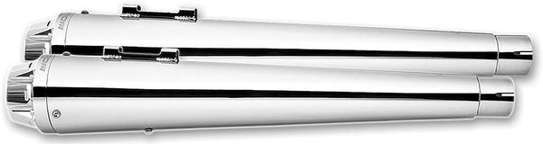 Freedom Performance HD00260 4.5in. American Outlaw Slip-Ons - Chrome/Chrome Tips - sxspowersports