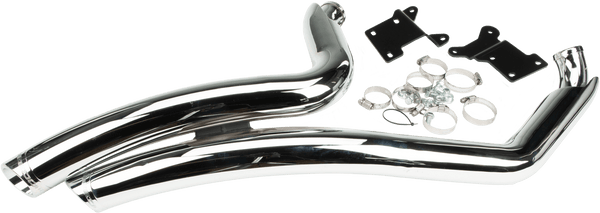 Freedom Performance HD00707 Radical Radius Exhaust System - Chrome - sxspowersports