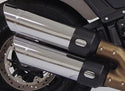 Freedom Performance HD00718 M8 Fatbob Slip-On - Chrome - sxspowersports