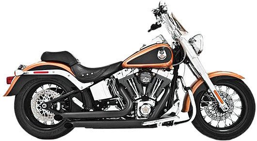 Freedom Performance HD00740 Declaration Turn-Out Exhaust System - Black - sxspowersports