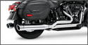 Freedom Performance HD00803 Combat Duals - Chrome - sxspowersports