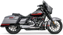 Freedom Performance HD00851 2 Into 1 Shorty Exhaust System - Chrome/Chrome Tip - sxspowersports