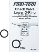 Fuel Tool MC200 EFI Check Valve Lower O-Ring - sxspowersports