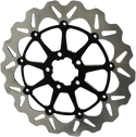 Galfer Brakes DF680CWSS-C Front Brake Wave Rotor - 13in. - Full Floating with Chrome Aluminum Carrier - sxspowersports