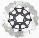 Galfer Brakes DF681CWS Floating Wave Rotor - Full Floating with Black Carrier - sxspowersports