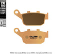 GALFER FD103G1371 HH Sintered Brake Pads - sxspowersports