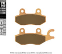 GALFER FD145G1380 HH Sintered Brake Pads - sxspowersports