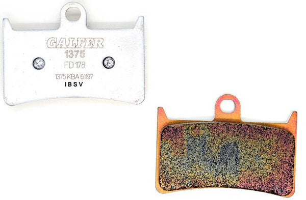 GALFER FD198G1370 HH Sintered Brake Pads - sxspowersports