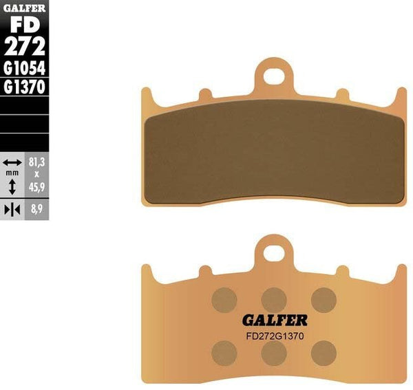 GALFER FD272G1370 HH Sintered Brake Pads - sxspowersports