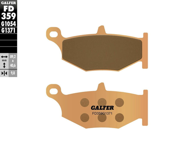 GALFER FD359G1371 HH Sintered Brake Pads - sxspowersports