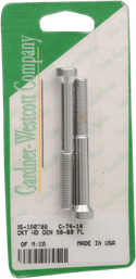 Gardner-Westcott C-74-14 Generator Chrome Socket-Head Bolt Set - Knurled - sxspowersports
