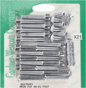 Gardner-Westcott P-10-18-08 Primary Chrome Steel Socket-Head Bolt Kit - sxspowersports