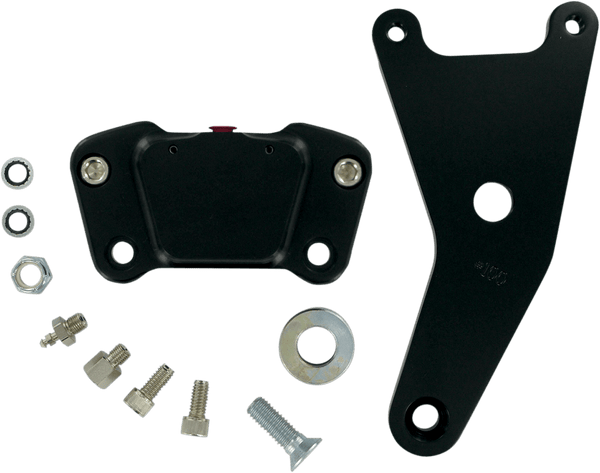 GMA Engineering GMA-100SB 2-Piston Custom Rear Calipers - Smooth Black - sxspowersports