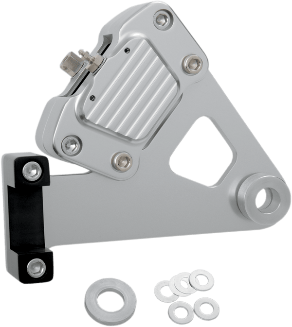 GMA Engineering GMA-103FLT 2-Piston Custom Rear Brake A-Caliper Kit - Classic Clear Anodized - sxspowersports