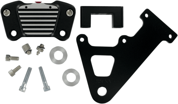 GMA Engineering GMA-204SB 2-Piston Custom Rear Brake B-Caliper Kit - Smooth Black - sxspowersports